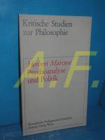 Herbert Marcuse: Psychoanalyse und Polit