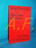 Julius Löwenstein: Marx contra Marxismus