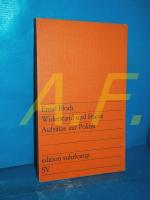 Ernst Bloch: Widerstand und Friede : Auf