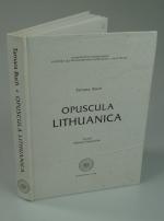 Opuscula Lithuanica.