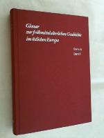 Glossar zur frühmittelalterlichen Geschichte im östlichen Europa. Serie A Lateinische Namen bis 900 : Einbanddecke für Serie A, Band 1