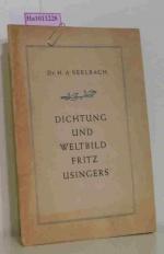 Seelbach, H. A.: Dichtung und Weltbild F
