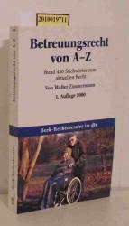Zimmermann,  Walter: Betreuungsrecht von