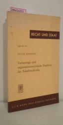 Verfassungs- und organisationsrechtliche Probleme des Kabelrundfunks von Dieter Stammler