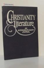 Christianity Literature - Vol. XXXVII * 