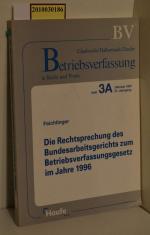 Peter Feichtinger: Die Rechtsprechung de Peter Feichtinger: Die Rechtsprechung de