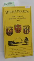 Heimatkarte Der alte Kreis Züllichau-Schwiebus 1938: Maßstab: 1 : 100.000 Ein Reprint