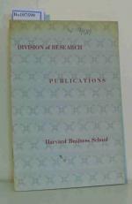 Divison of Research: Publications
