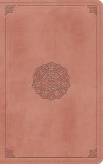 ESV Thinline Bible, Red Letter (Trutone, Blush Rose, Emblem Design)