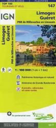 Limoges Guéret 1:100 000