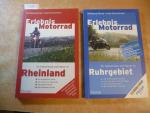 Erlebnis Motorrad: Rheinland (zudem Bergisches Land, Eifel, Wersterwald, Niederrhein, Sauerland) + Berke, Wolfgang und Uwe Hirschmann, 2003, Erlebnis Motorrad. Ruhrgebiet (2 BÜCHER)