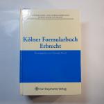 Kölner Formularbuch Erbrecht (Nur Buch!)