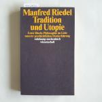 Riedel, Manfred (Verfasser): Tradition u