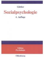 Güttler, Peter O.: Sozialpsychologie: So