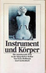 Freia Hoffmann: Instrument Und Korper Di Freia Hoffmann: Instrument Und Korper Di
