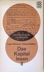 Althusser, Louis und Etienne Balibar: Da Althusser, Louis und Etienne Balibar: Da