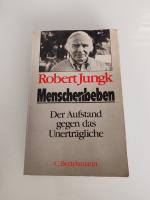 Menschenbeben : der Aufstand gegen das Unerträgliche