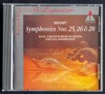 CD Mozart Sinfonien 25, 26 & 28 • Concertgebouw Orchestra NIKOLAUS HARNONCOURT