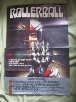 ROLLERBALL - Kinoplakat & Roman zum Scie