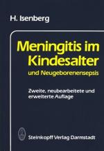 Meningitis im Kindesalter und Neugeborenensepsis