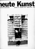 Heute Kunst. Internationale Kunstzeitsch