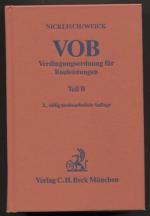 VBO Verdingungsordnung für Bauleistungen
