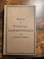 Dr Volkmer: Elemente der Psychologie,Log