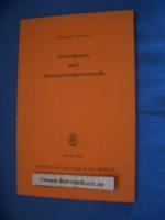 Günther Beitzke: Grundgesetz und Interna