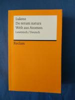 Lucretius Carus, Titus und Karl (Herausg Lucretius Carus, Titus und Karl (Herausg