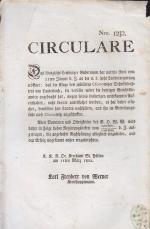 Circulare Nro. 1232. (Kreisamt St. Pölte