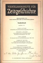 Vierteljahreshefte für Zeitgeschichte./Signiert von Siegfried Suckut,Sonderdruck aus Heft 1/1991.