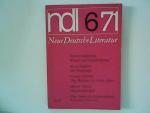 Neue deutsche Literatur. 22. Jahrgang/Heft 6/ Juni 1971