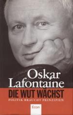 Oskar Lafontaine: Die Wut wächst : Polit Oskar Lafontaine: Die Wut wächst : Polit