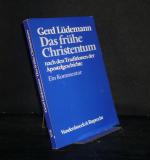 Gerd Lüdemann: Das frühe Christentum nac Gerd Lüdemann: Das frühe Christentum nac
