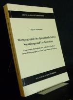 Wortgeographie der Sprachlandschaften Vorarlbergs und Liechtensteins. Umgrenzung, Innengliederung und äußere Einflüsse in der Wortgeographie zwischen Alpenrhein und Arlberg. 2 Titel in 1 Band. Von Hubert Klausmann. (= Deutsche Dialektographie, Band 94).