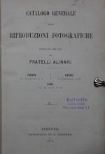 Catalogo Generale delle Riproductioni Fotografiche.