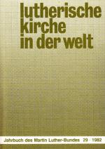 Lutherische Kirche in der Welt. Jahrbuch