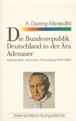 Anselm Doering-Manteuffel: Die Bundesrep Anselm Doering-Manteuffel: Die Bundesrep