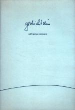 Reimann, Ralf Rainer: Gedichtsein : Gedi Reimann, Ralf Rainer: Gedichtsein : Gedi