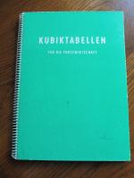Wolfgang Sels: Kubiktabellen für die For Wolfgang Sels: Kubiktabellen für die For