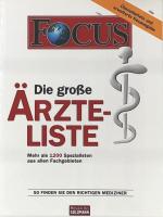 Focus: Die große Ärzte-Liste: Mehr als 1