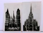 3 AK Rouen; La Cathédrale Notre-Dame mit