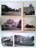 6x Kabinettfoto, 4x Berlin und 2x Potsdam, überwiegend datiert 1887, Konvolut