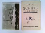 Dampfer "Der Deutsche", AK, ungelaufen, datiert 1935, Auszug aus dem Schiffstagebuch 35. Urlaubsfahrt KdF, Konvolut