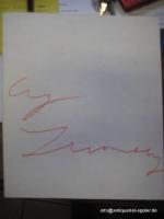 Cy Twombly: Ausstellungskatalog Baden-Ba Cy Twombly: Ausstellungskatalog Baden-Ba