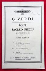 Four Sacred Pieces / Quattro pezzi sacri No. 3 Laudi Alla Vergine Maria (for four-part chorus of children (or female) voices a cappella)