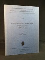 F. W. Waiblingers "Phaethon": Entstehungsgeschichte und Erläuterungen.