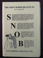 Snob: The soft-nosed Bullet-in No. 13.