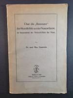 Über die Resonanz der Mundhöhle und der Nasenräume, im besonderen der Nebenhöhle der Nase.