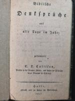 Callisen, Christian Friedrich: Biblische